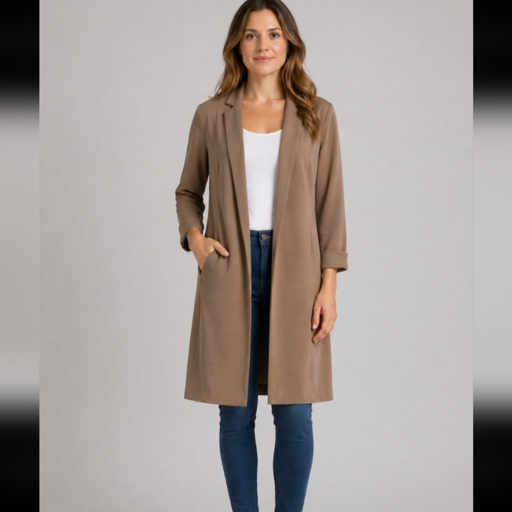 HAVE Small Long Cardigan with Pockets